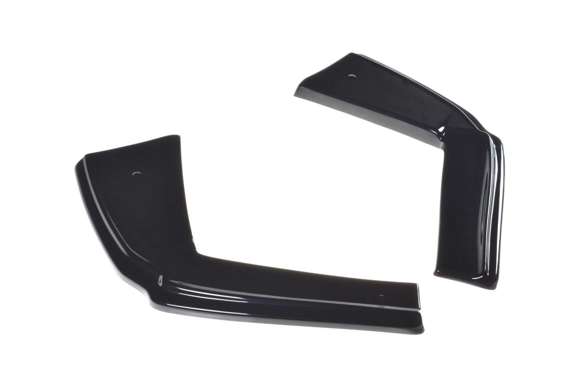 Heck Ansatz Flaps Diffusor für ALFA ROMEO GIULIA VELOCE  schwarz matt