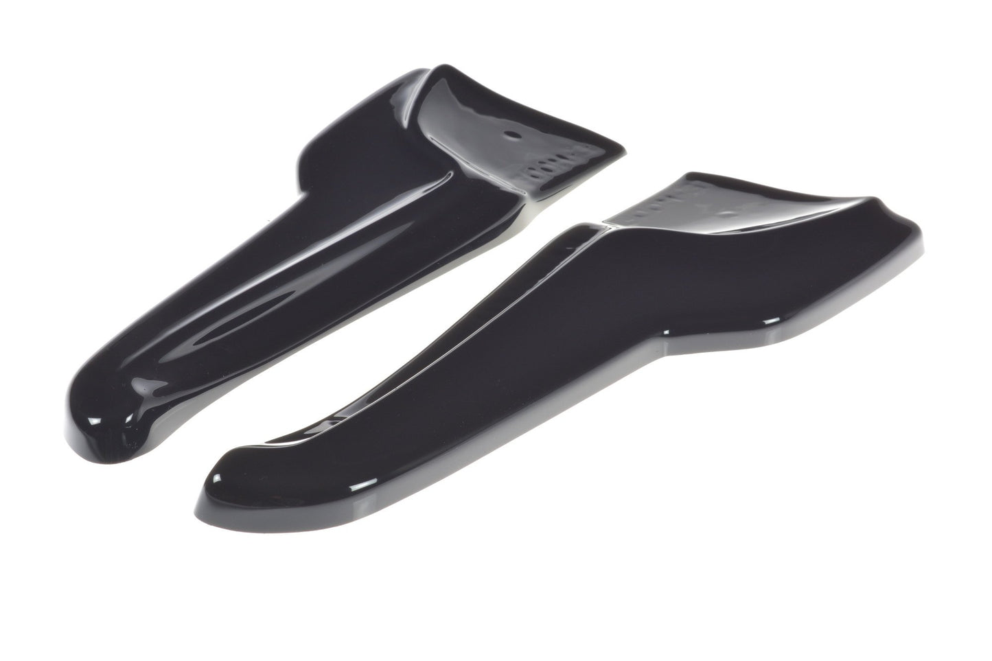 Heck Ansatz Flaps Diffusor V.2 für TESLA MODEL X  schwarz matt