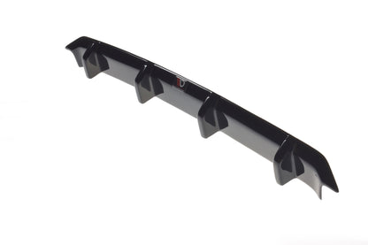 Diffusor Heck Ansatz für Mercedes A45 AMG W176 schwarz matt