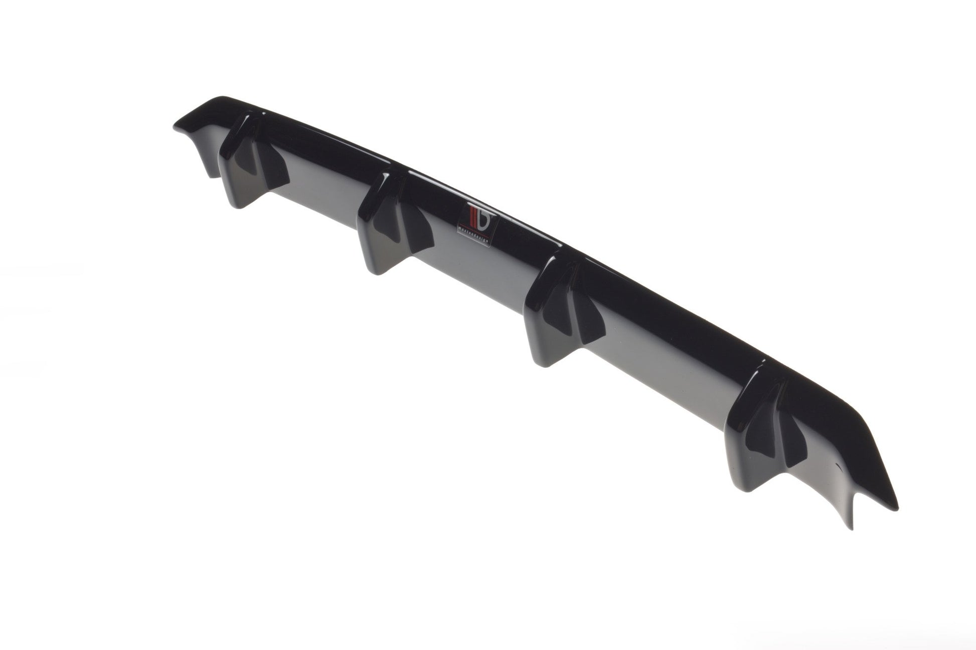 Diffusor Heck Ansatz für Mercedes A45 AMG W176 schwarz Hochglanz