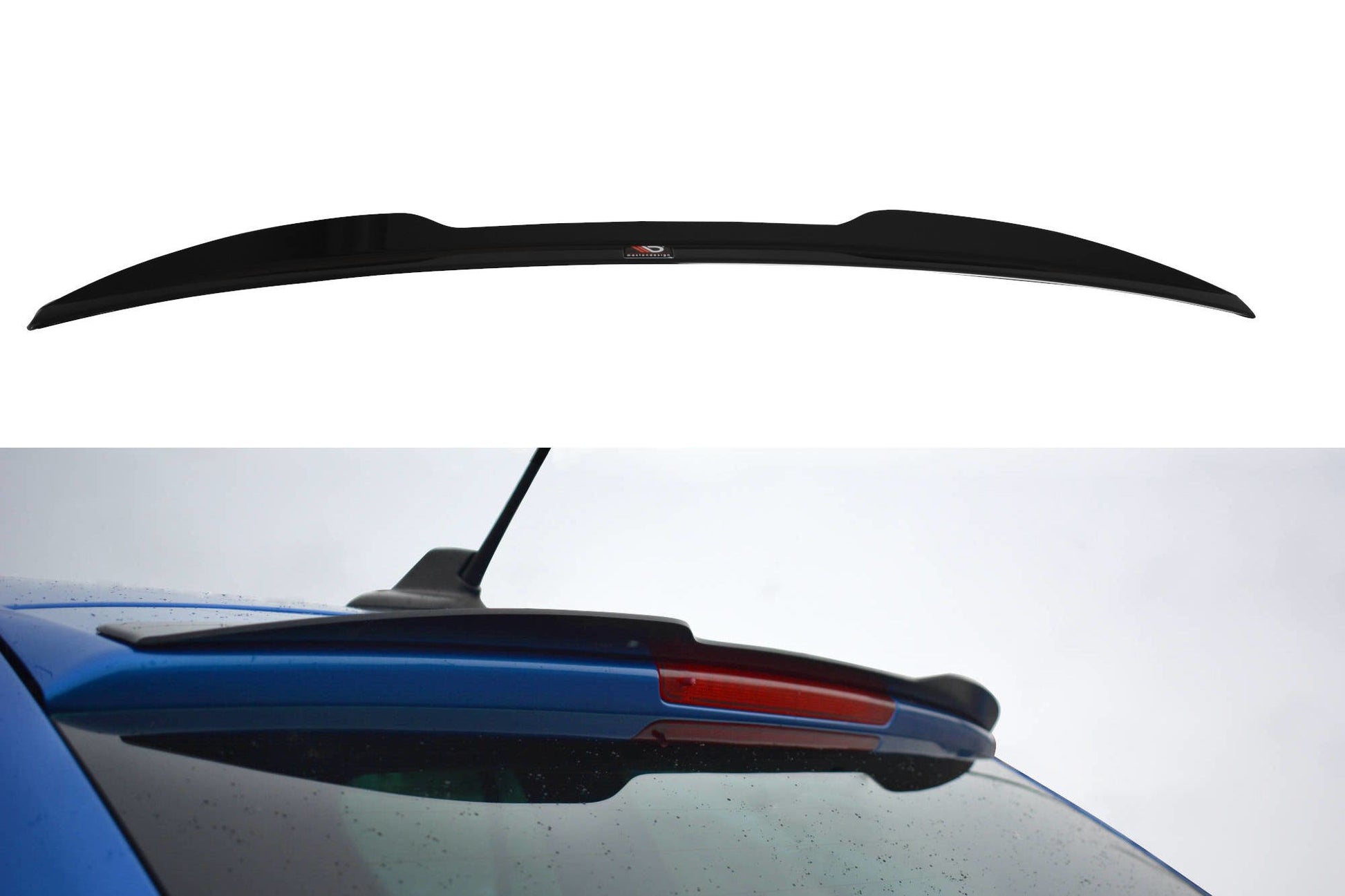 Spoiler CAP für Skoda Octavia RS Mk2 / Mk2 FL Combi Carbon Look