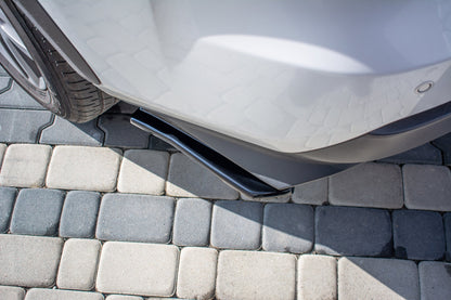 Heck Ansatz Flaps Diffusor für Lexus NX Facelift(Hybrid) Carbon Look