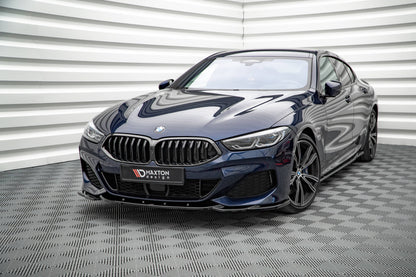 Front Ansatz V.4 für BMW 8 Coupe M-Paket G15 / 8 Gran Coupe M-Paket G16 schwarz matt