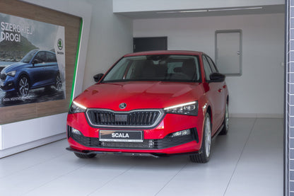 Front Ansatz V.2 für Skoda Scala  Carbon Look