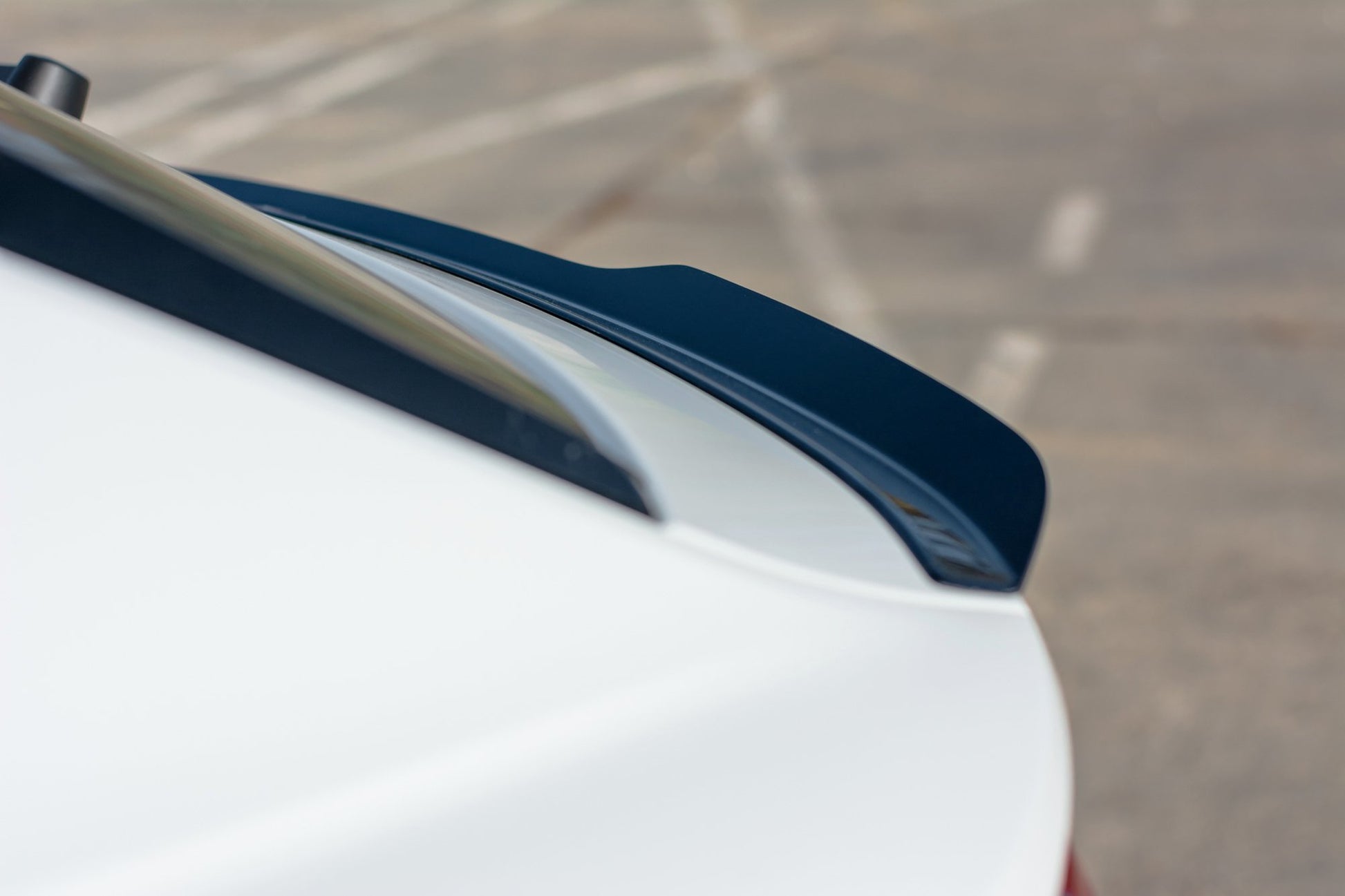 Spoiler CAP V.2 für Audi Q8 S-line schwarz matt
