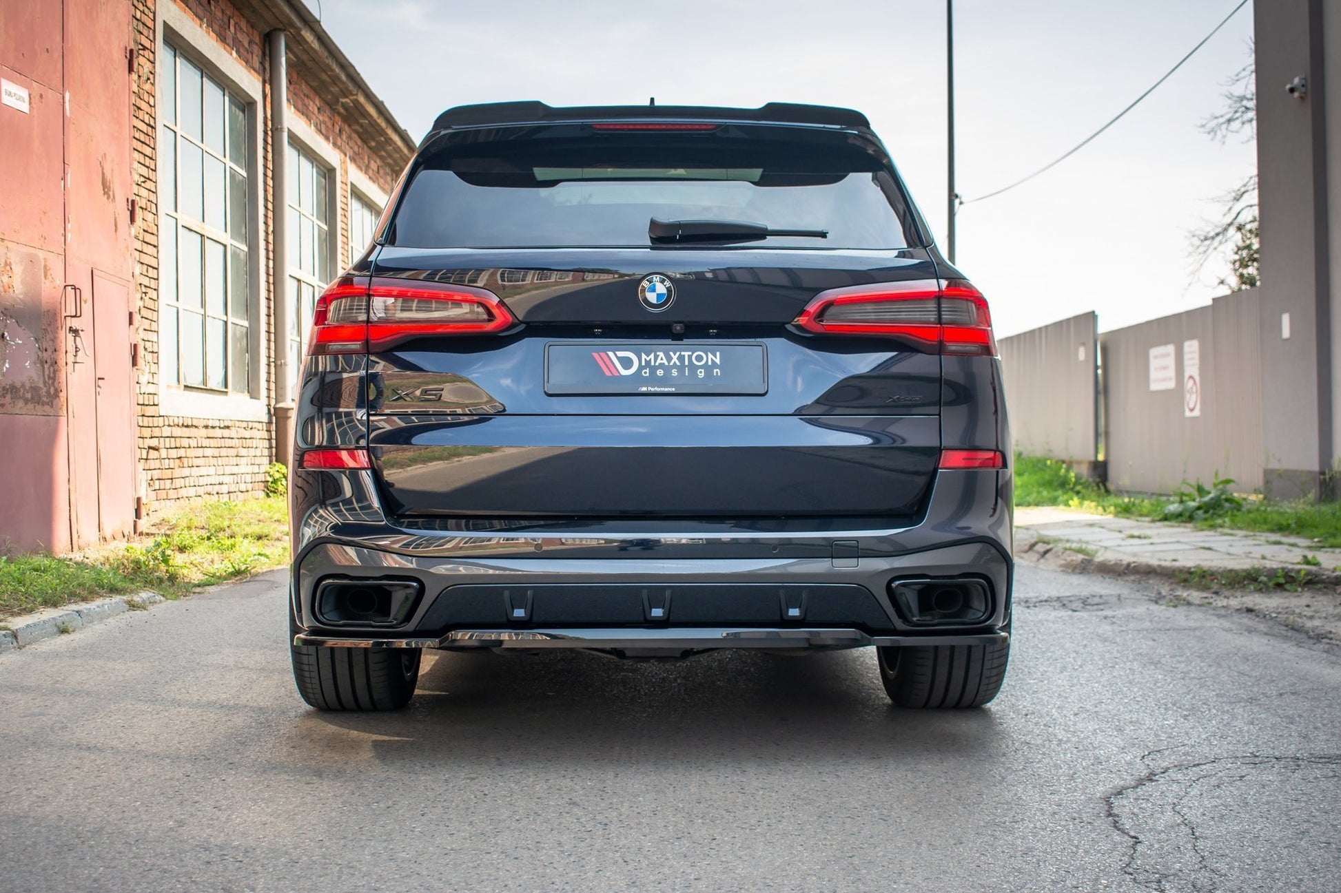 Spoiler CAP für BMW X5 G05 M Paket Carbon Look
