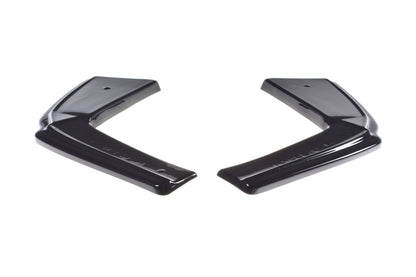 Heck Ansatz Flaps Diffusor für ALFA ROMEO GIULIA VELOCE  schwarz matt