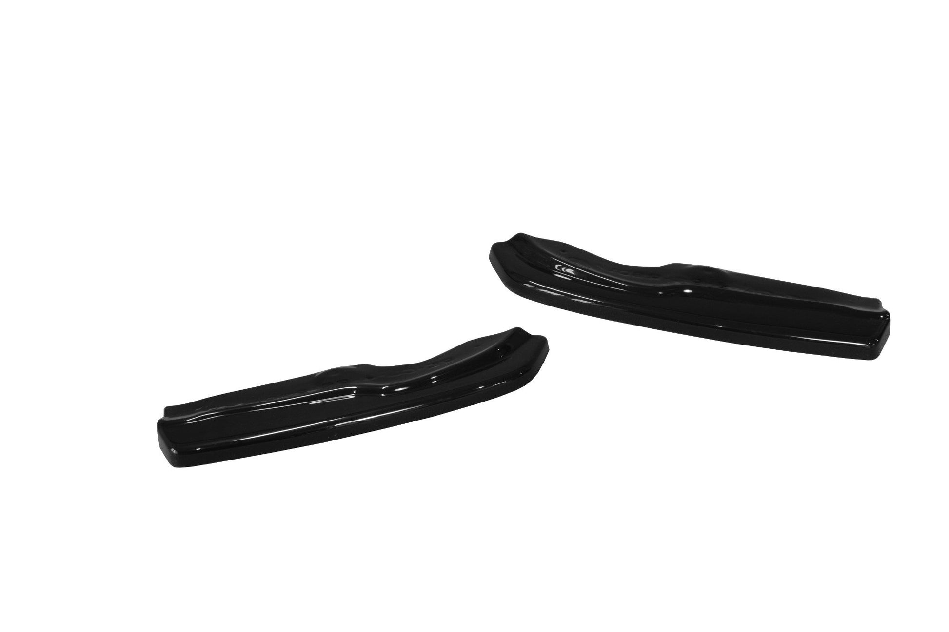Heck Ansatz Flaps Diffusor für RENAULT CLIO MK4 RS  schwarz Hochglanz