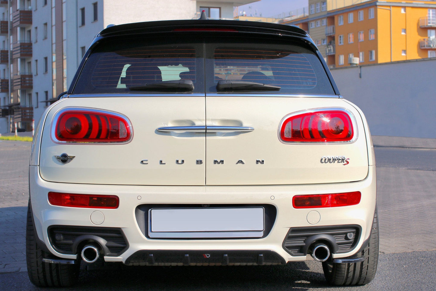 Diffusor Heck Ansatz für MINI CLUBMAN S MK2 (F54) JCW Carbon Look
