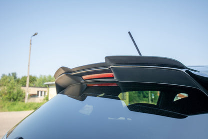 Spoiler CAP für VW POLO MK6 GTI schwarz matt
