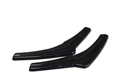 Heck Ansatz Flaps Diffusor V.2 für BMW 1er F20/F21 M-POWER FACELIFT schwarz Hochglanz