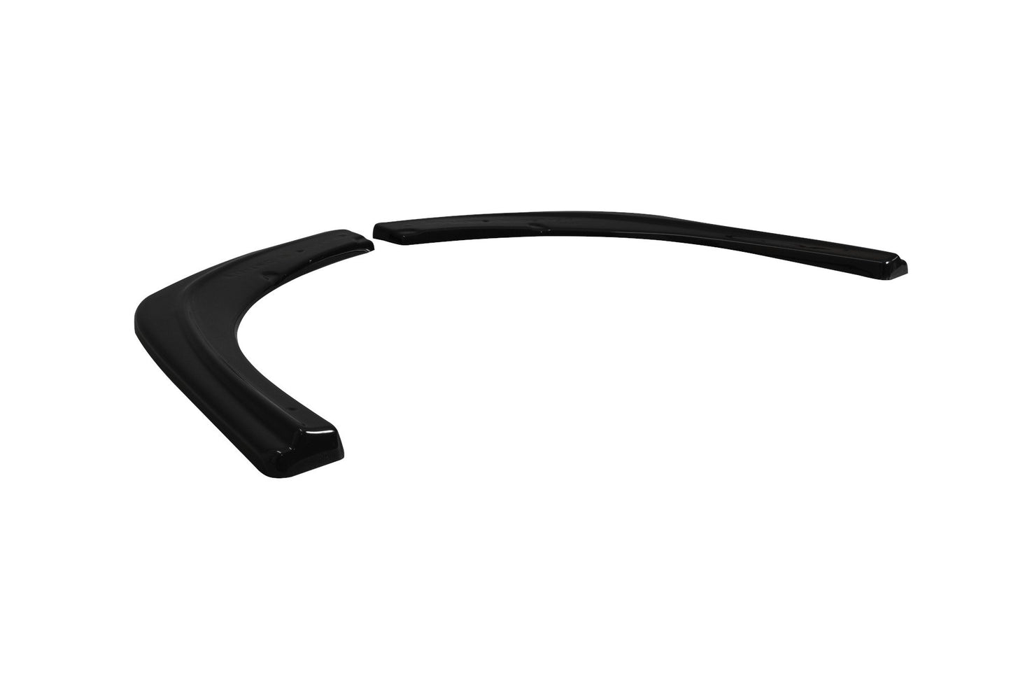 Heck Ansatz Flaps Diffusor für Ford Transit Custom Mk1 FL Carbon Look