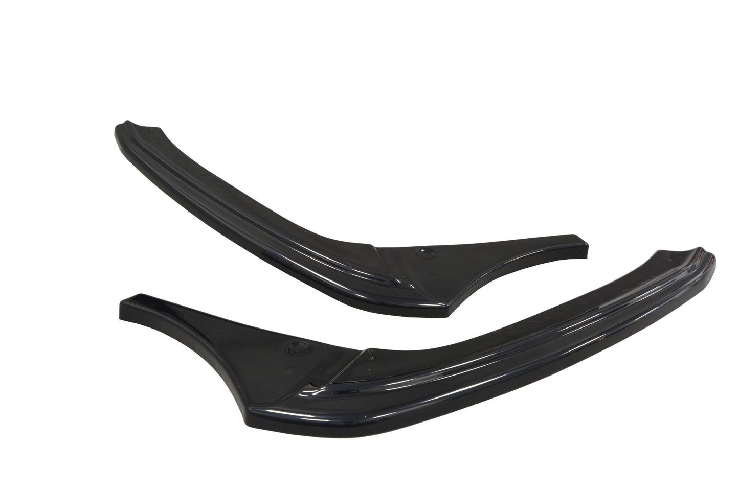 Heck Ansatz Flaps Diffusor V.2 für MASERATI GRANTURISMO 2007-2011 schwarz Hochglanz