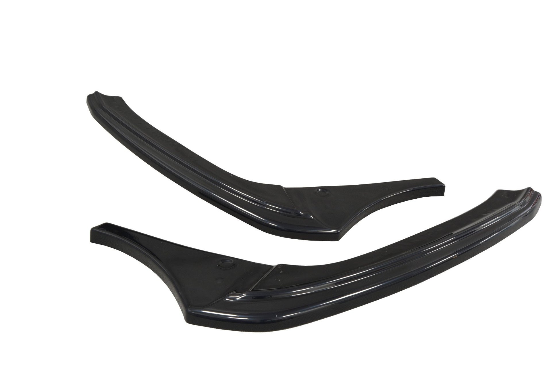 Heck Ansatz Flaps Diffusor V.2 für MASERATI GRANTURISMO 2007-2011 schwarz Hochglanz