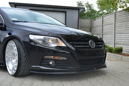 Front Ansatz V.2 für VW PASSAT CC STANDARD schwarz matt