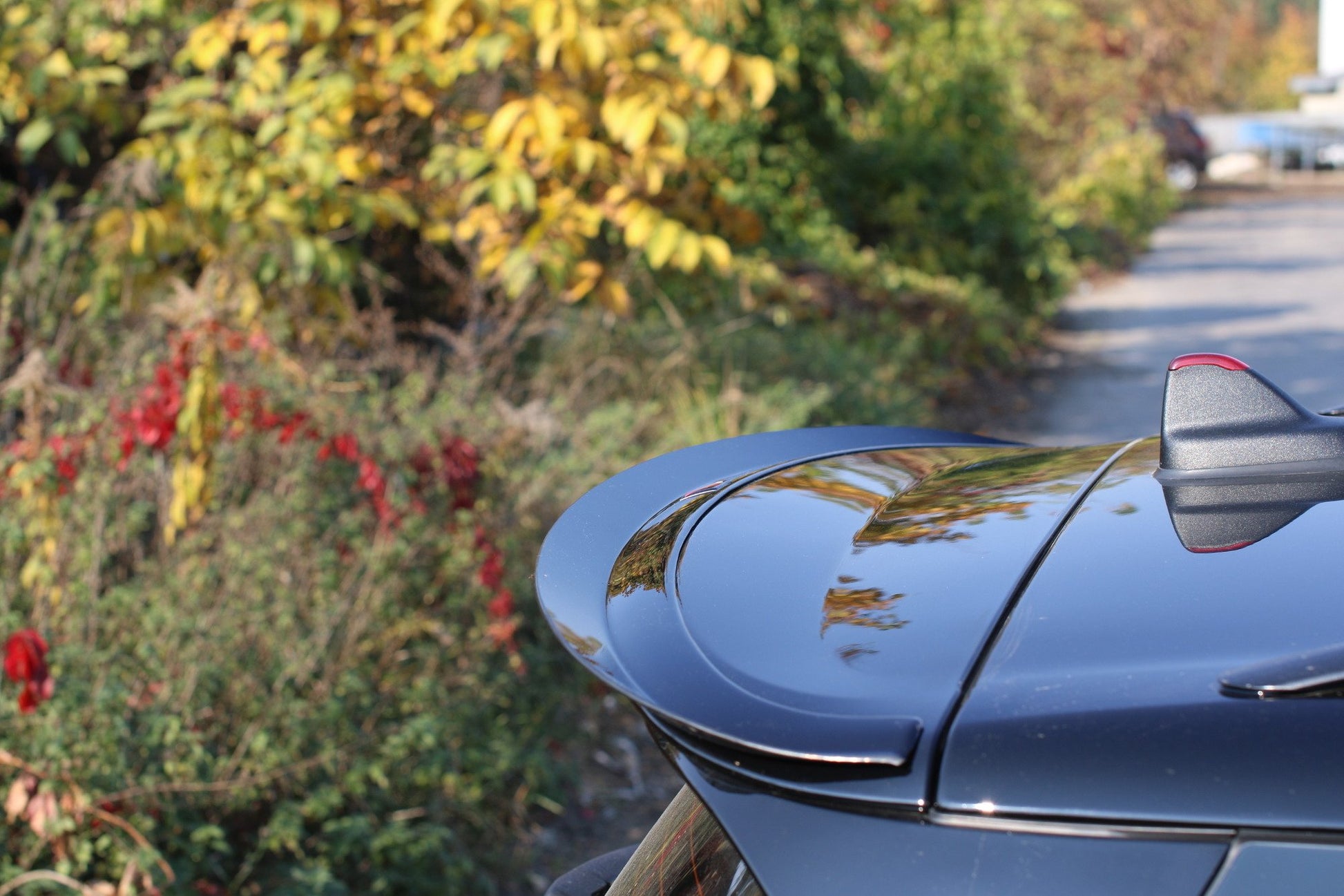Spoiler CAP für MINI CLUBMAN S MK2 (F54) JCW schwarz matt