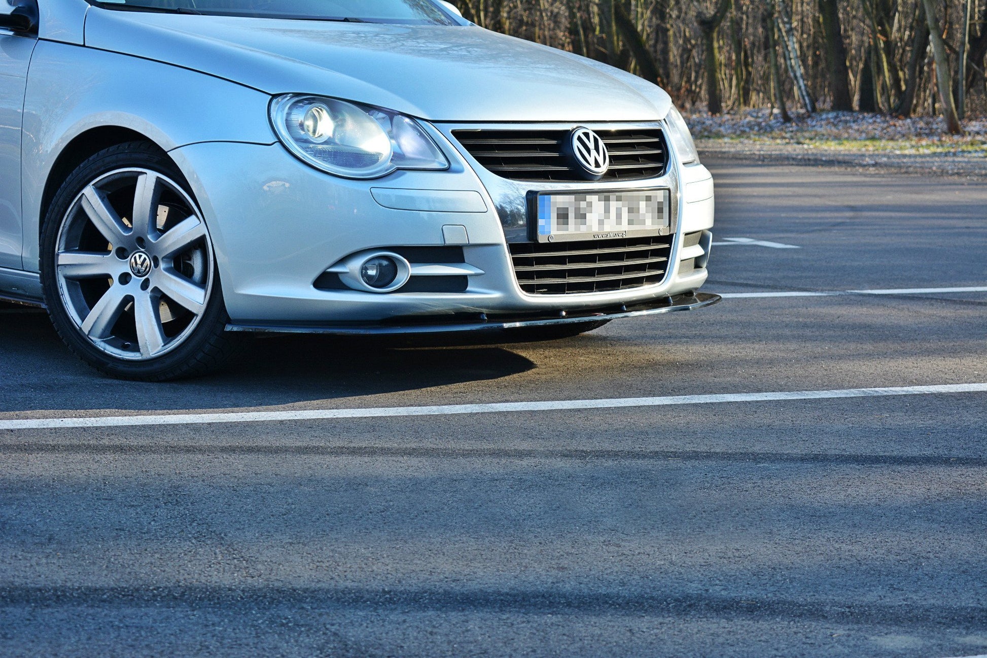 Front Ansatz V.1 für VW EOS Carbon Look