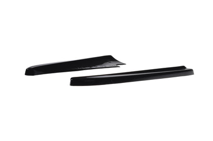 Heck Ansatz Flaps Diffusor für MASERATI QUATTROPORTE MK.6 vor Facelift Carbon Look