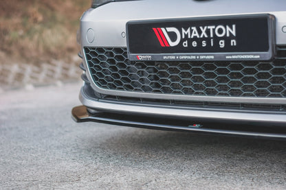 Front Ansatz V.2 für VW Golf 7 GTI  Carbon Look