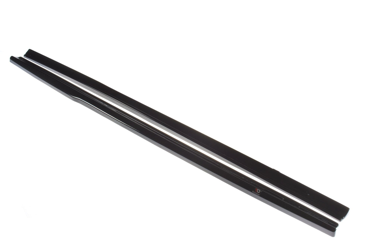 Seitenschweller Ansatz für Audi S3 / A3 S-Line 8V / 8V FL Hatchback schwarz matt