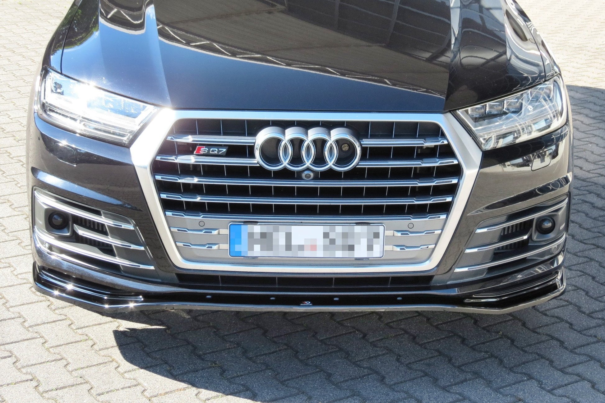 Front Ansatz für Audi SQ7 / Q7 S-Line Mk.2 Carbon Look