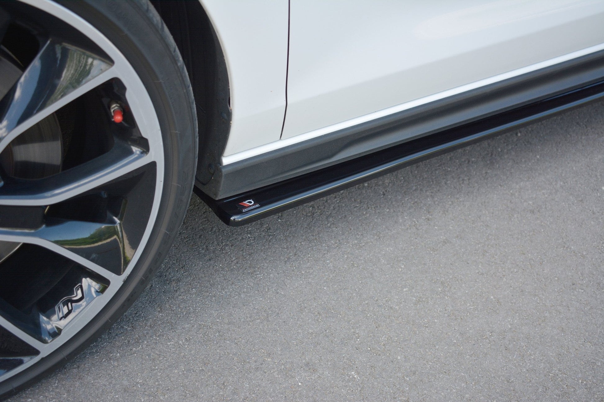 Seitenschweller Ansatz für V.1 für Hyundai I30 N Mk3 Hatchback / Fastback Carbon Look