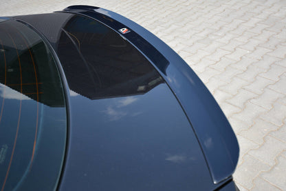 Spoiler CAP für AUDI A5 SPORTBACK S-LINE MK1 FACELIFT 8T  schwarz matt