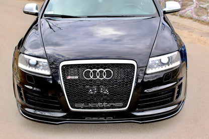 Front Ansatz für AUDI RS6 C6 Carbon Look