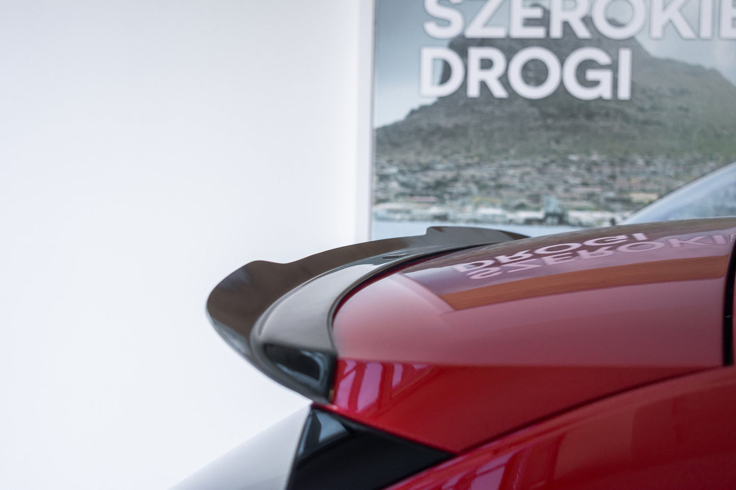 Spoiler CAP für Skoda Scala schwarz matt