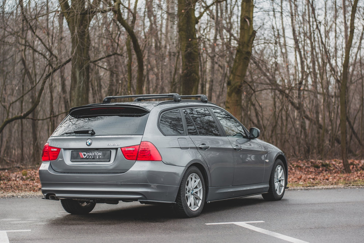Seitenschweller Ansatz für BMW 3er E90/E91 Facelift Carbon Look
