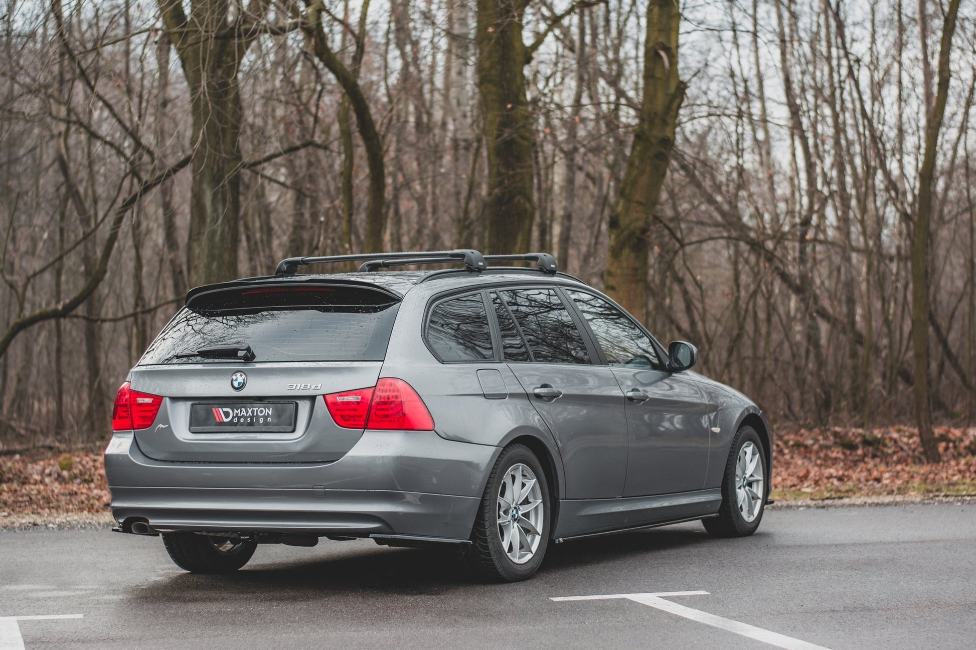 Seitenschweller Ansatz für BMW 3er E90/E91 Facelift Carbon Look