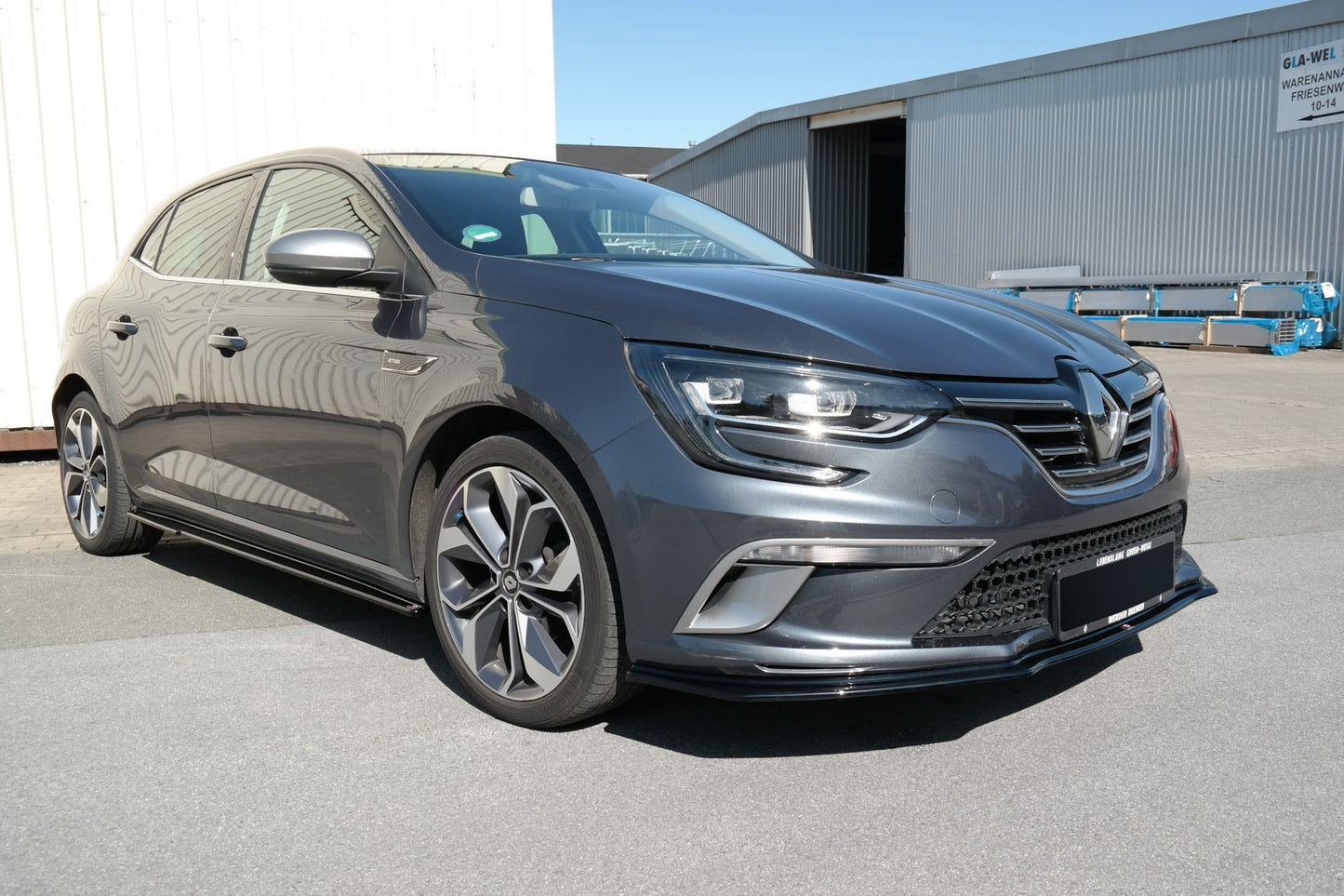 Front Ansatz für Renault Megane Mk.4 GT-Line Carbon Look
