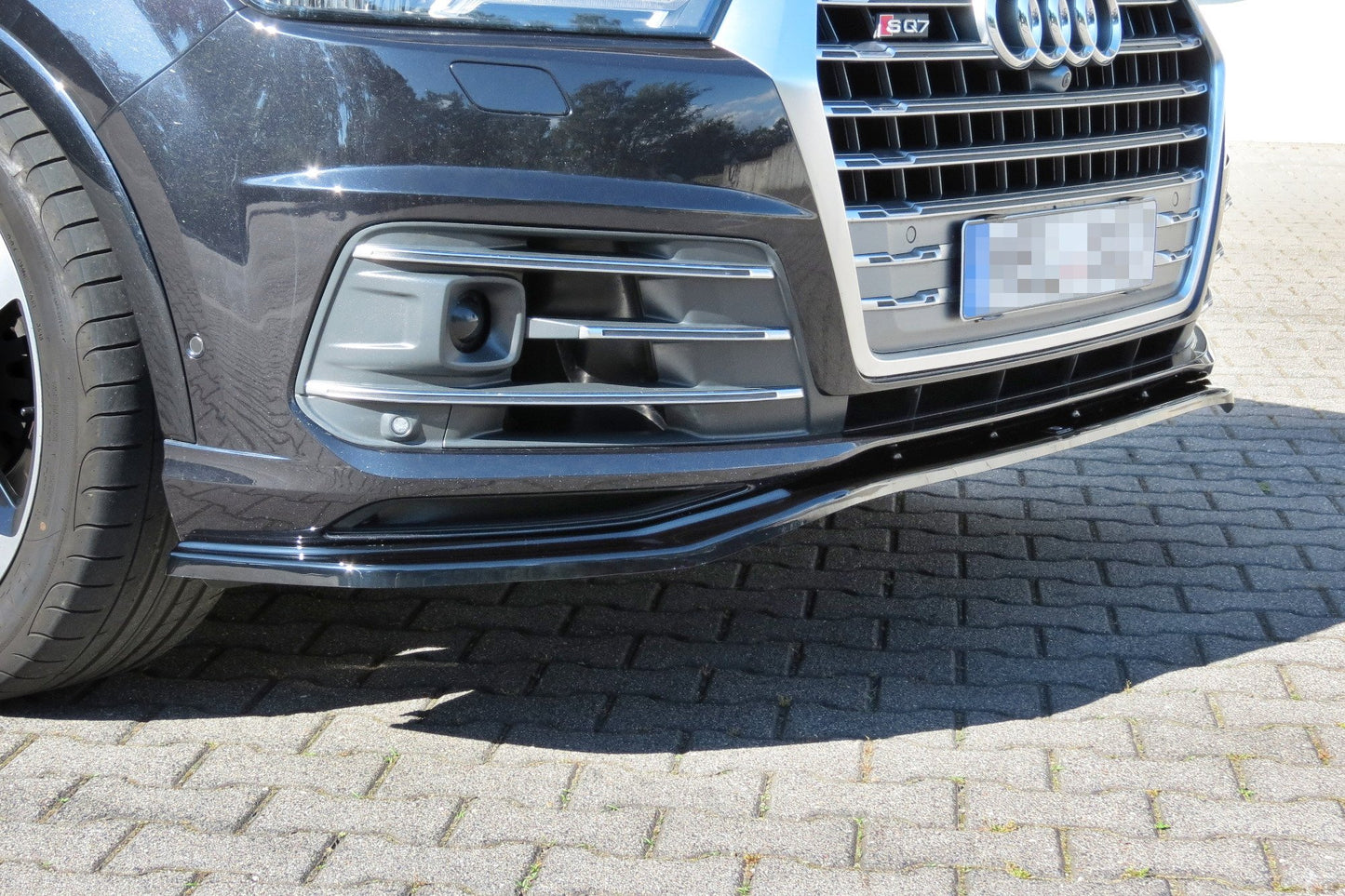Front Ansatz für Audi SQ7 / Q7 S-Line Mk.2 Carbon Look