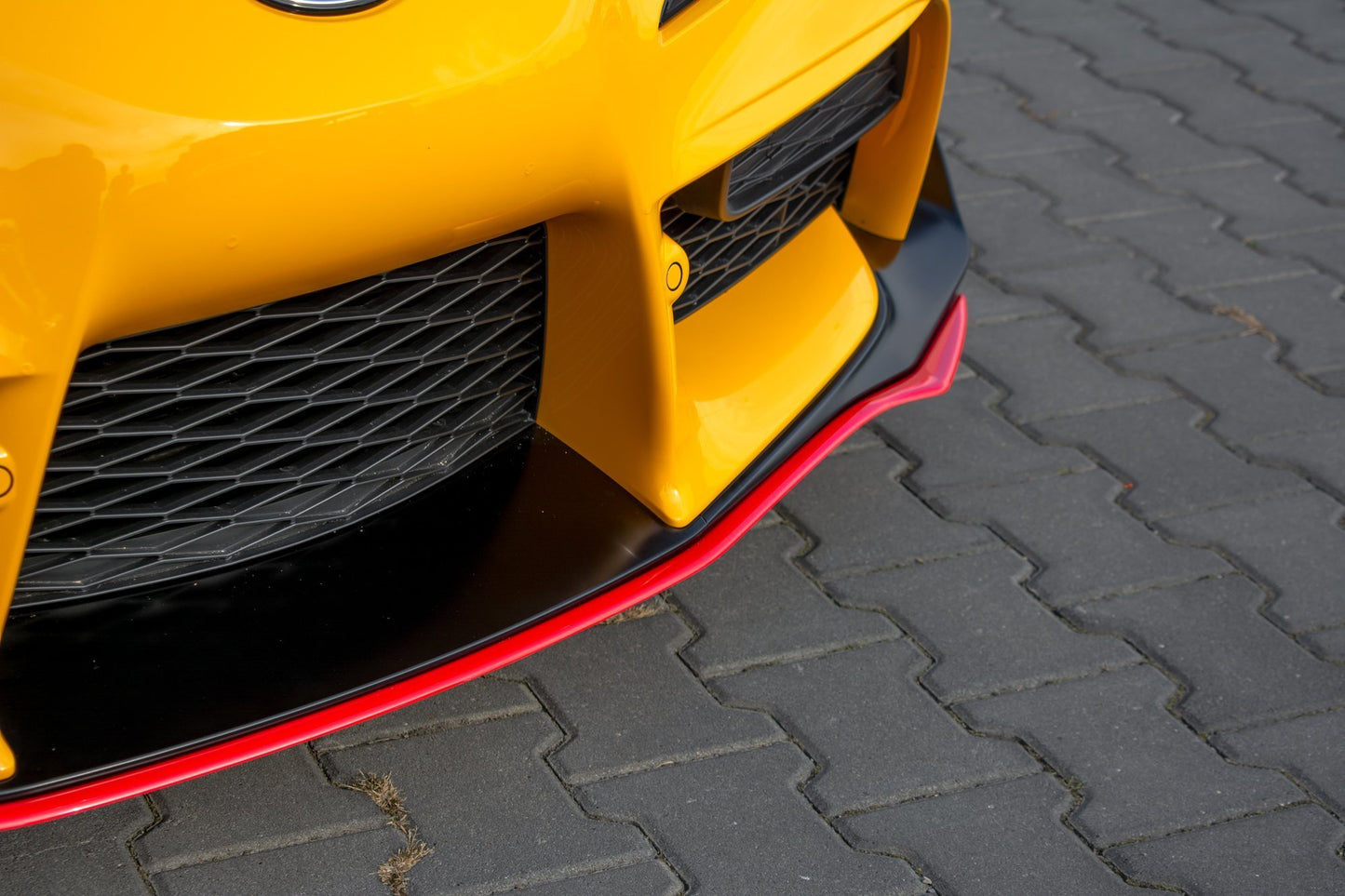 Front Ansatz V.3 für Toyota Supra Mk5 schwarz matt