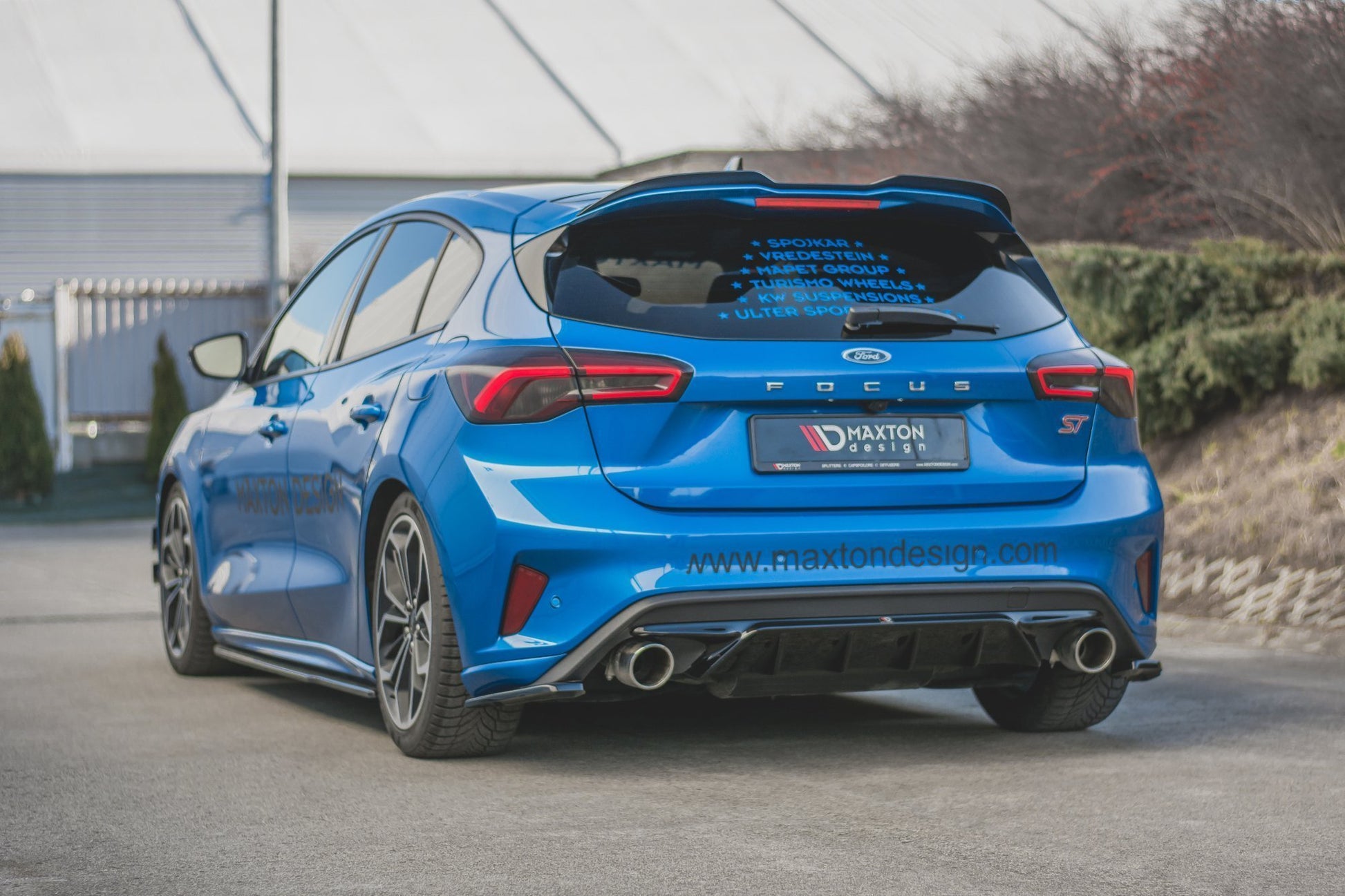 Spoiler CAP V.1 für Ford Focus ST Mk4 Carbon Look