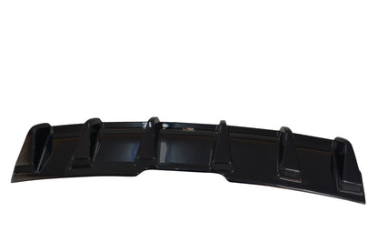 Diffusor Heck Ansatz für Audi RS5 F5 Coupe / Sportback schwarz Hochglanz