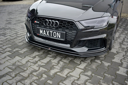 Front Ansatz V.2 für Audi RS3 8V FL Sportback Carbon Look