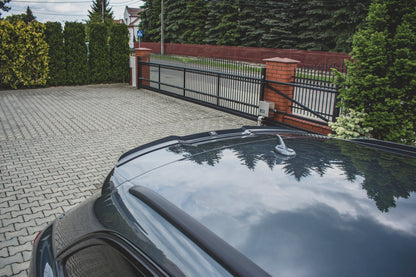 Spoiler CAP für Audi S6 / A6 S-Line C7 Avant schwarz Hochglanz