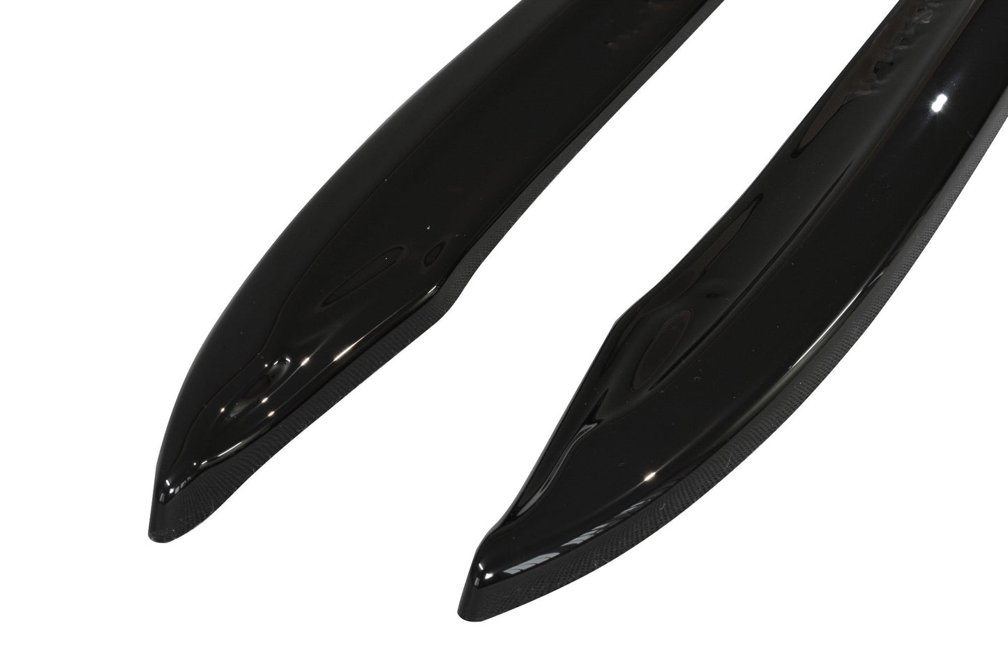 Heck Ansatz Flaps Diffusor für Mercedes E63 AMG W212  schwarz matt