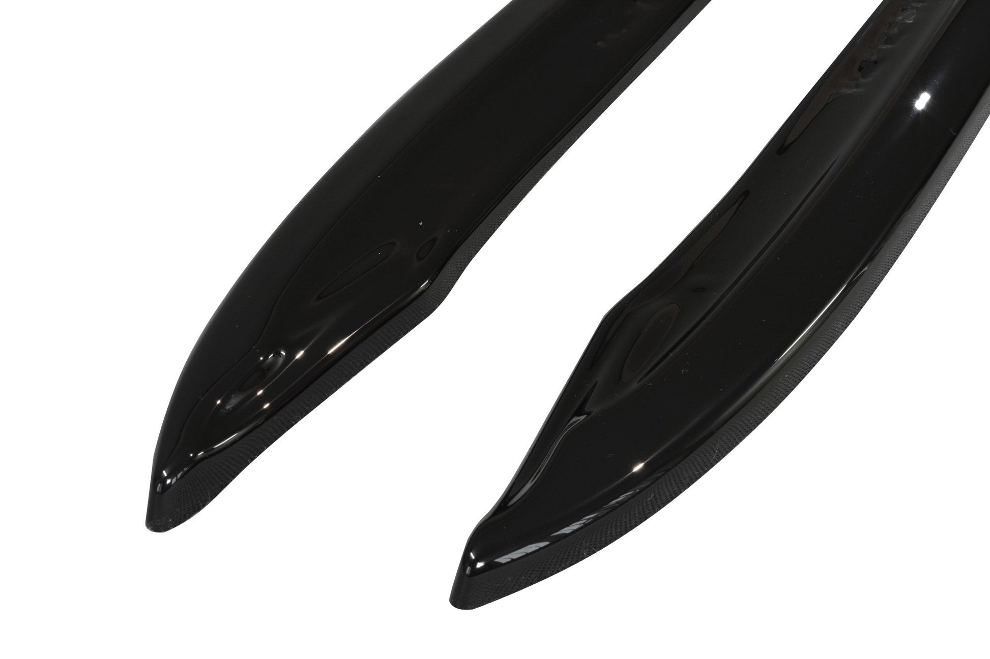 Heck Ansatz Flaps Diffusor für Mercedes E63 AMG W212  schwarz matt