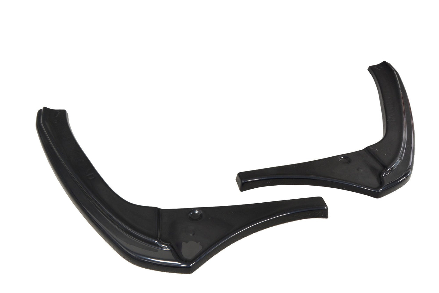 Heck Ansatz Flaps Diffusor V.2 für MASERATI GRANTURISMO 2007-2011 schwarz matt