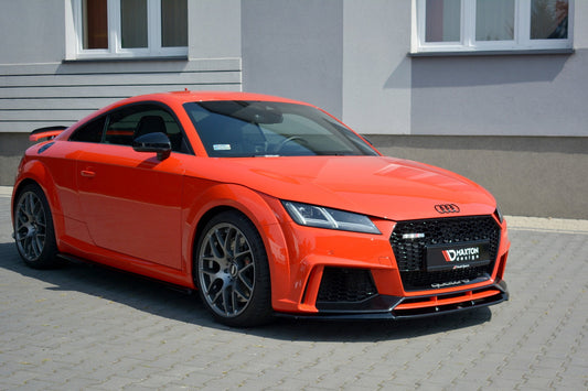 Front Ansatz V.2 für Audi TT RS 8S schwarz matt