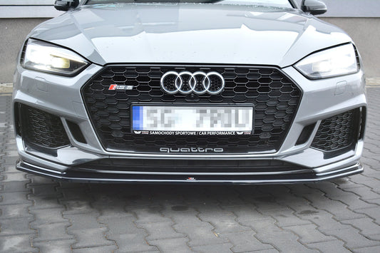 Front Ansatz V.2 für Audi RS5 F5 Coupe / Sportback schwarz matt