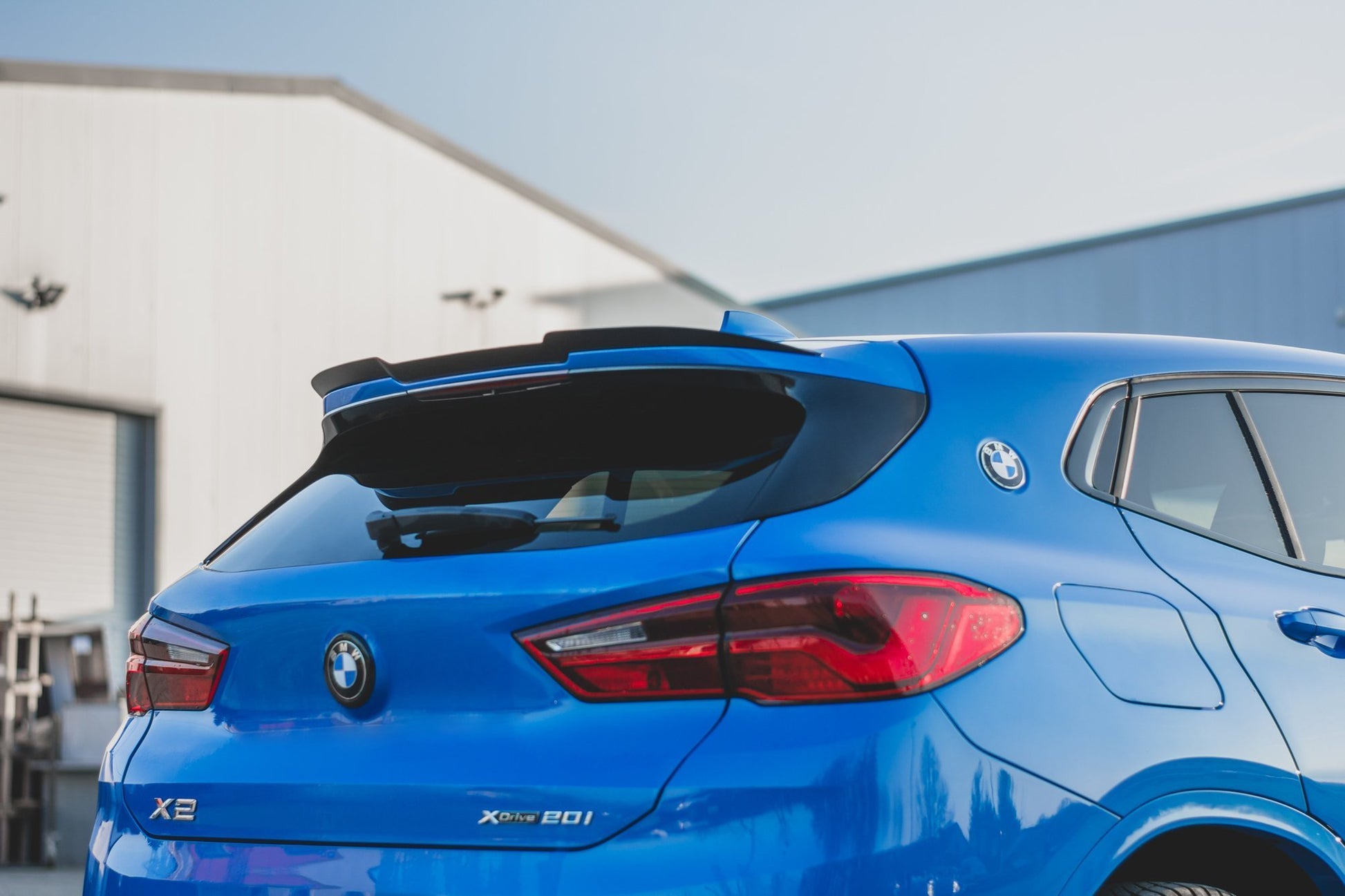 Spoiler CAP für BMW X2 F39 M-Paket schwarz matt