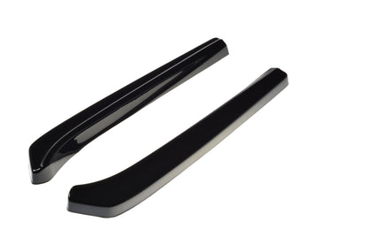 Heck Ansatz Flaps Diffusor für LEXUS GS MK.3 schwarz Hochglanz