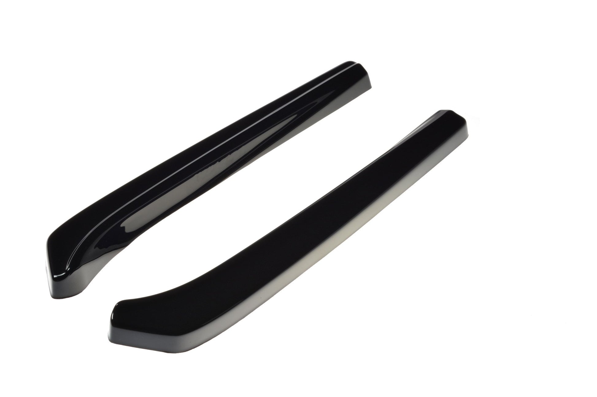 Heck Ansatz Flaps Diffusor für LEXUS GS MK.3 schwarz matt