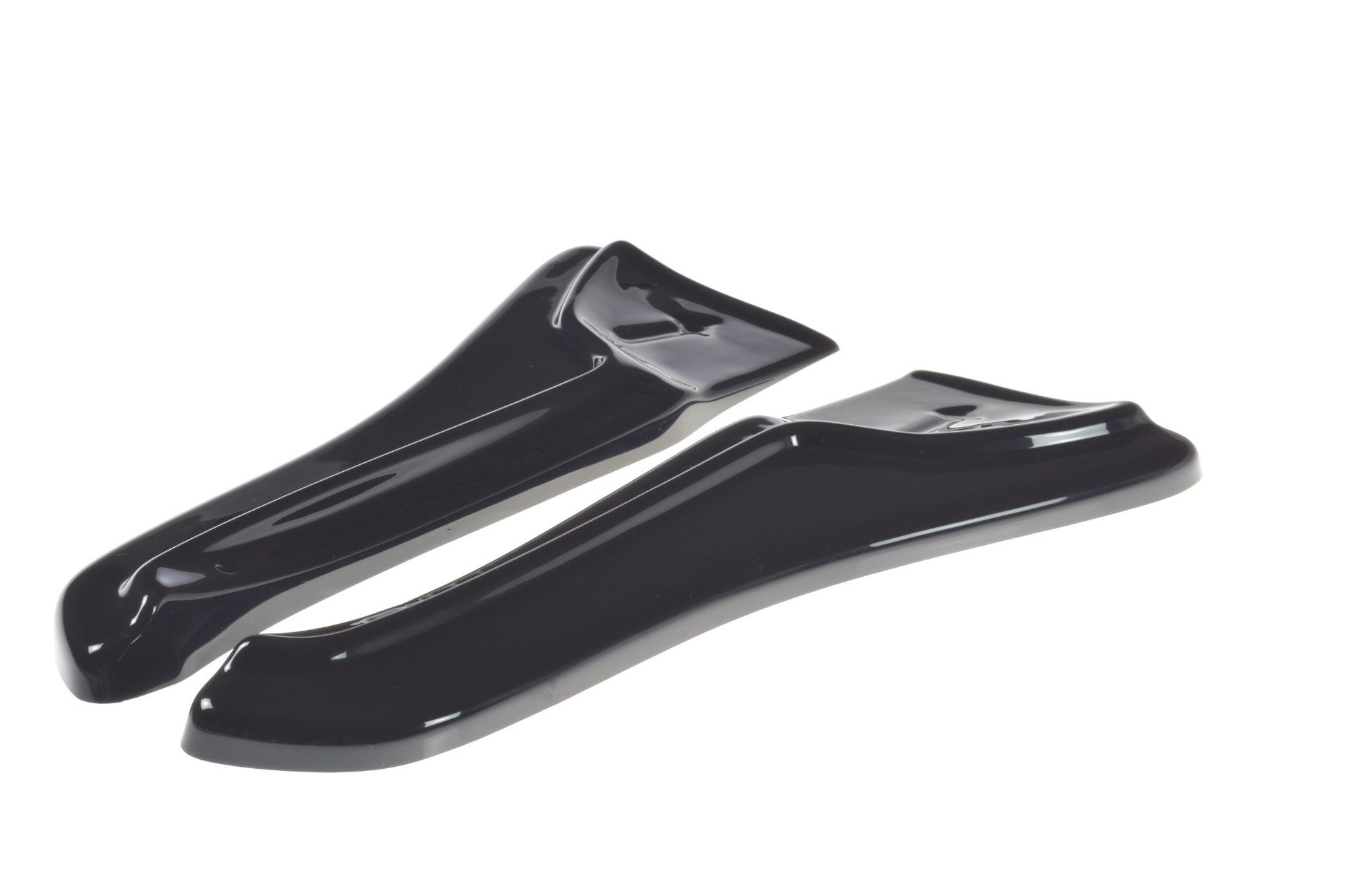 Heck Ansatz Flaps Diffusor V.1 für TESLA MODEL X  schwarz matt