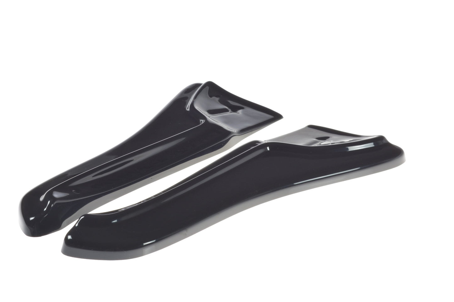 Heck Ansatz Flaps Diffusor V.1 für TESLA MODEL X  Carbon Look