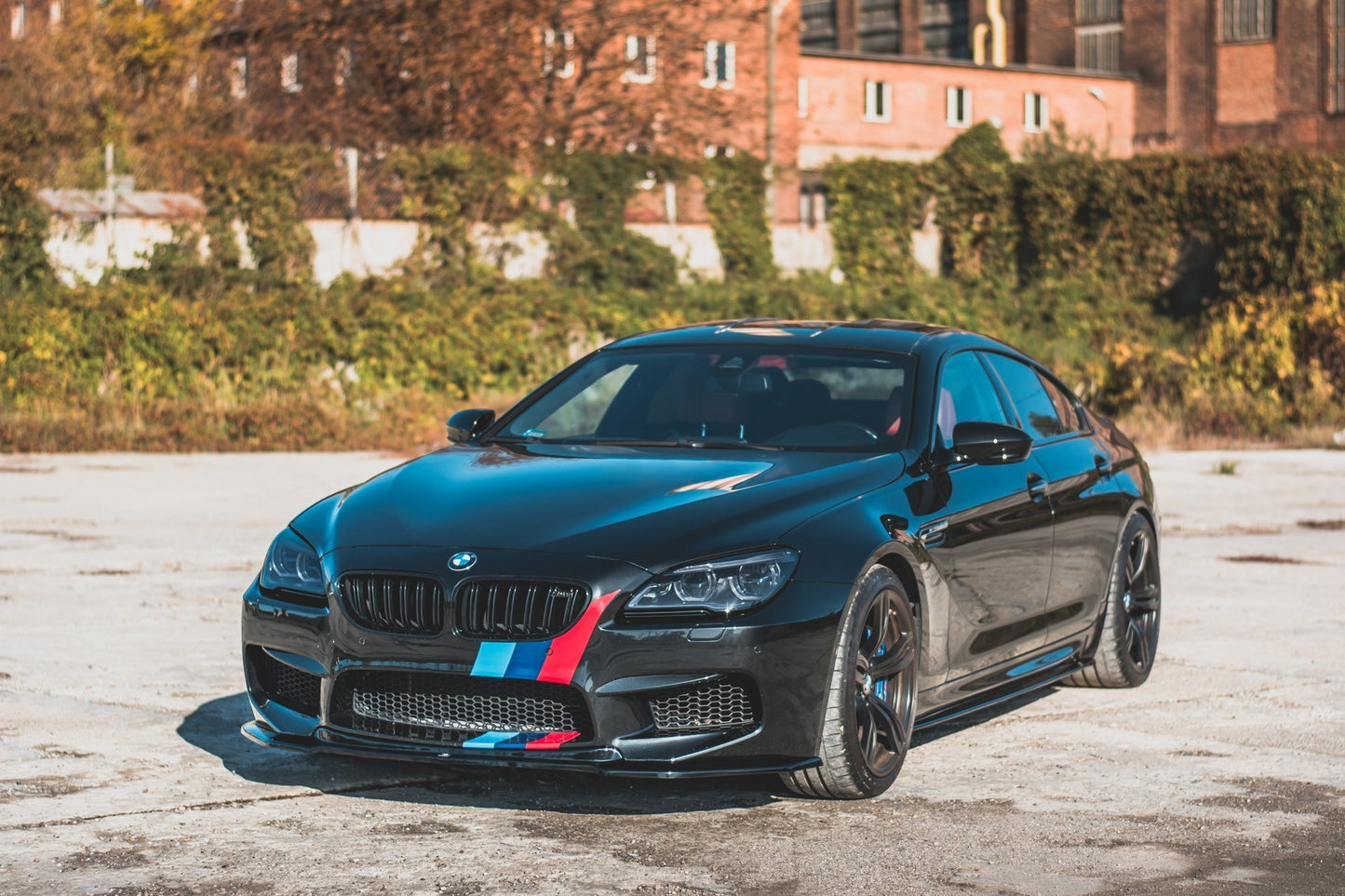Front Ansatz V.2 für BMW M6 F06 Gran Coupe Carbon Look