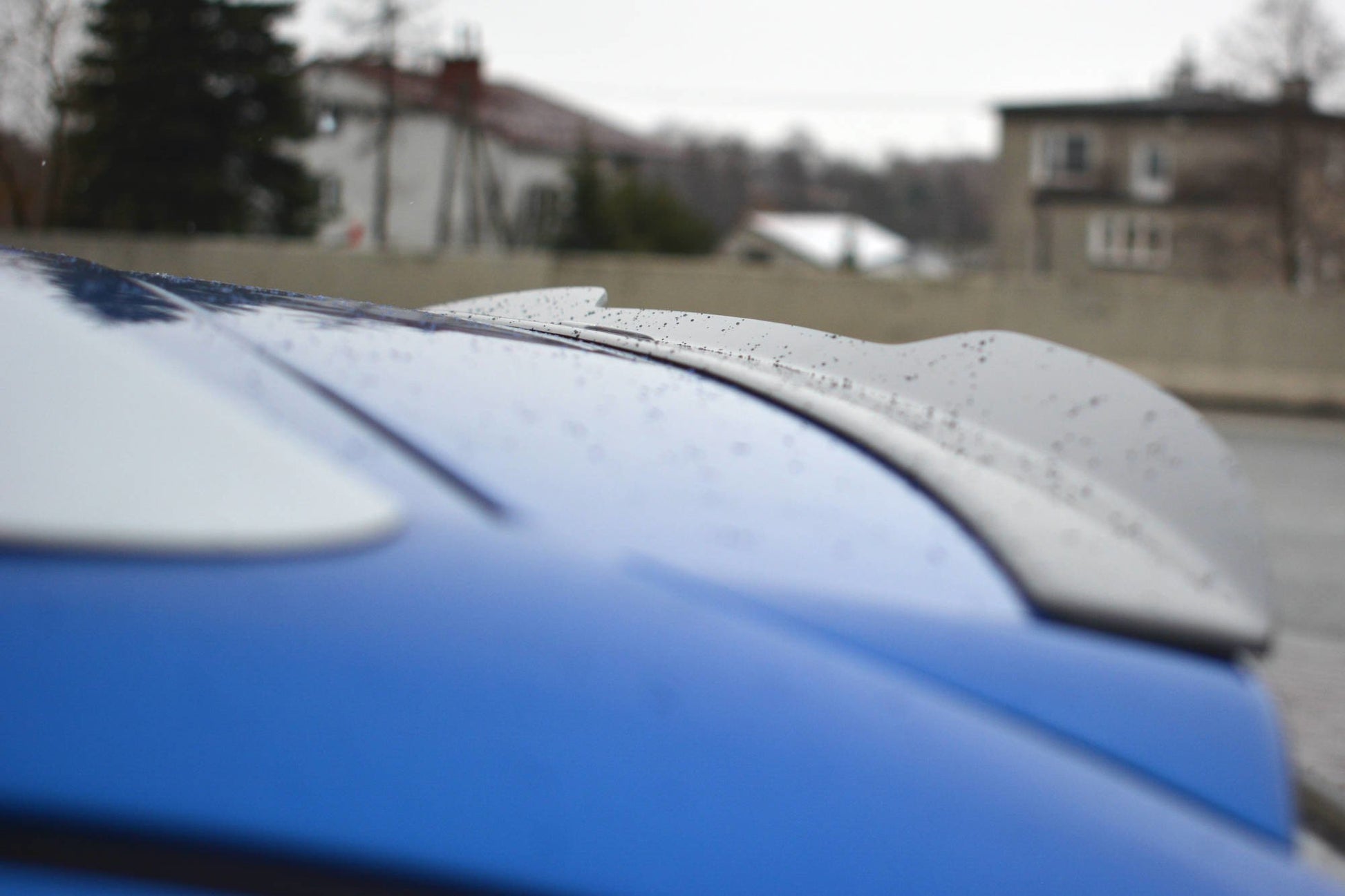 Spoiler CAP für Skoda Octavia RS Mk2 / Mk2 FL Combi schwarz matt